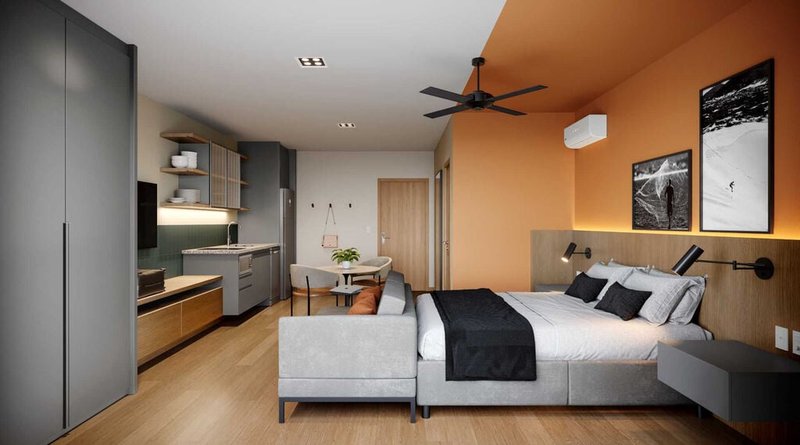 Apartamento Homewood Suites By Hilton 1 dormitório 46m² José Carlos Daux Florianópolis - 