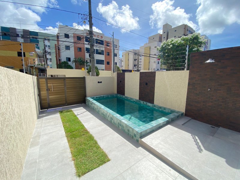 Casa nova de 3 Quartos ,no bairro Jardim Cidade universitária, João Pessoa Rua João Batista Carvalho Moura João Pessoa - 