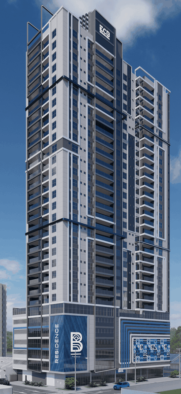 Apartamento Bios Residence 150m² 3D Felix Walendowsky Porto Belo - 