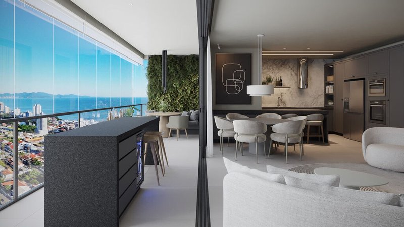 Apartamento Bios Residence 150m² 3D Felix Walendowsky Porto Belo - 
