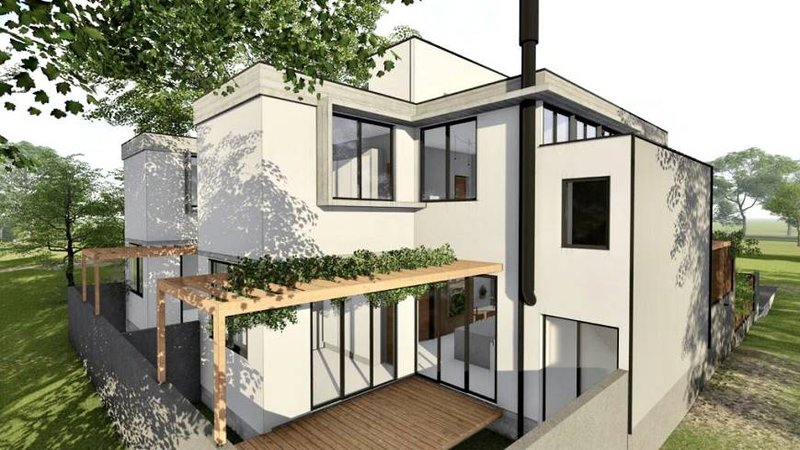 R$ 949.000 - LINDÍSSIMOS SOBRADOS EM GAROPABA - 135M2 - 4 DORM. - DORM. TÉRREO - 2 VAGAS Rua Pinguirito  Garopaba - 