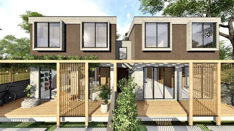 R$ 949.000 - LINDÍSSIMOS SOBRADOS EM GAROPABA - 135M2 - 4 DORM. - DORM. TÉRREO - 2 VAGAS Rua Pinguirito  Garopaba - 