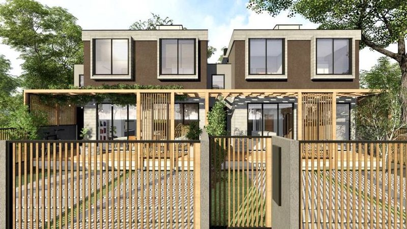 R$ 949.000 - LINDÍSSIMOS SOBRADOS EM GAROPABA - 135M2 - 4 DORM. - DORM. TÉRREO - 2 VAGAS Rua Pinguirito  Garopaba - 