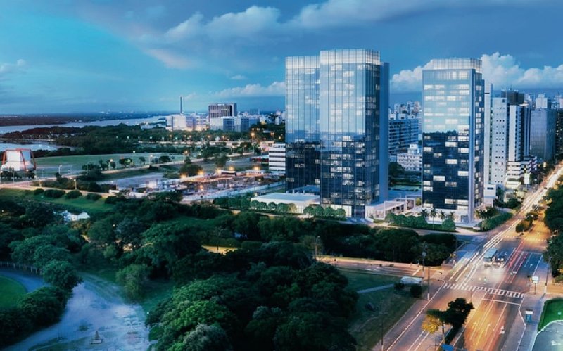 Sala Trend City Center Corporate 127m² Manoelito de Ornellas Porto Alegre - 