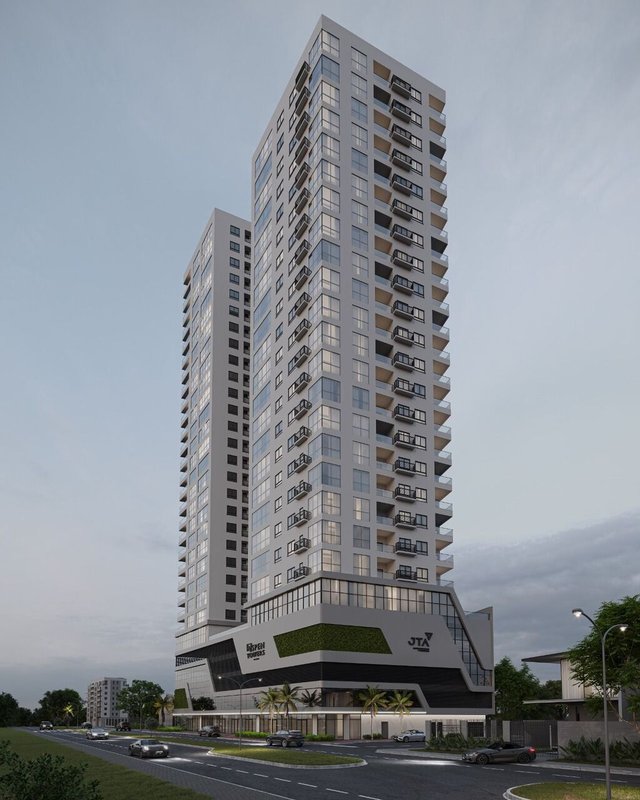 Apartamento Aspen Towers - Fase 1 100m² 3D Ercilio de Souza Porto Belo - 