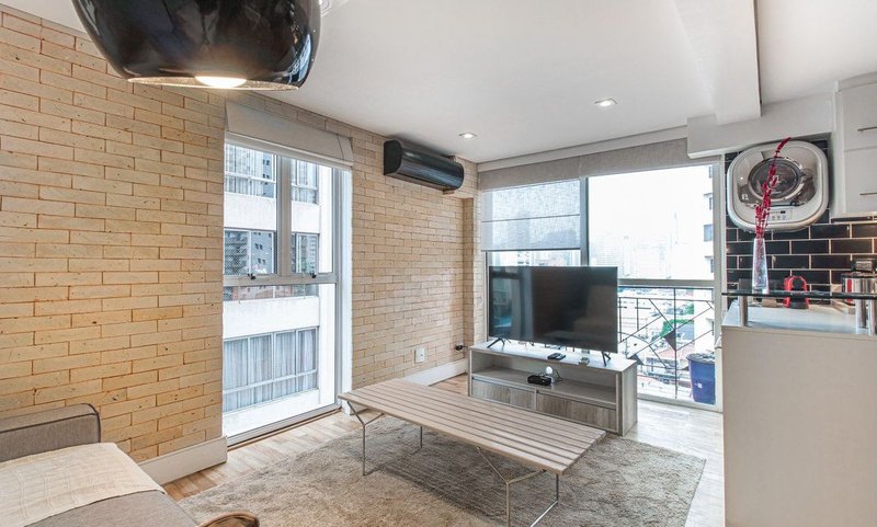 Apartamento duplex de 68m², 1 quarto em Vila Nova Conceição Rua Visconde da Luz São Paulo - 