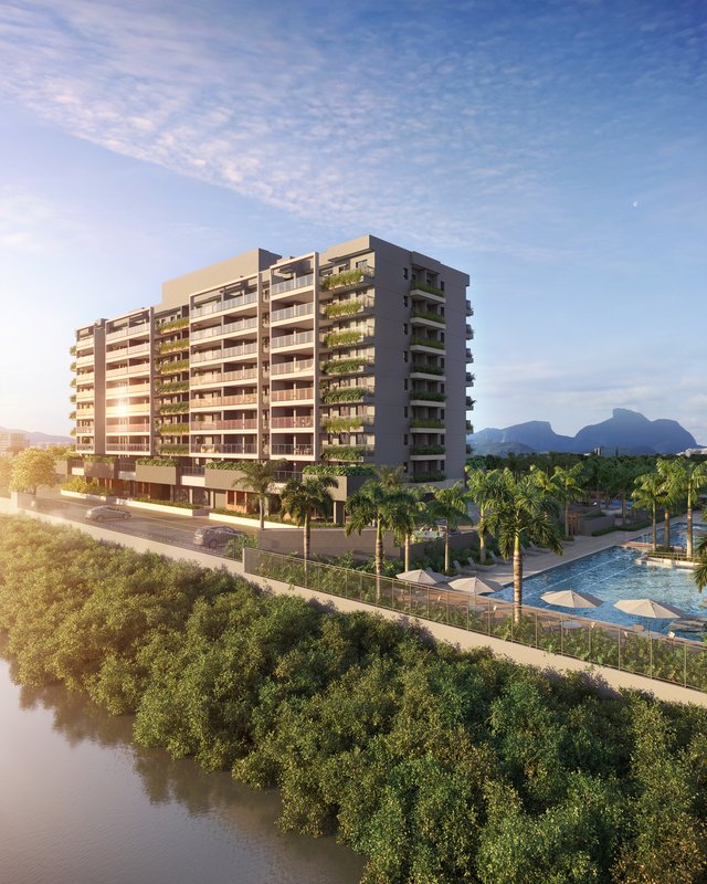 Apartamento Invert Barra 2 suítes 131m² Paulo Moura Rio de Janeiro - 