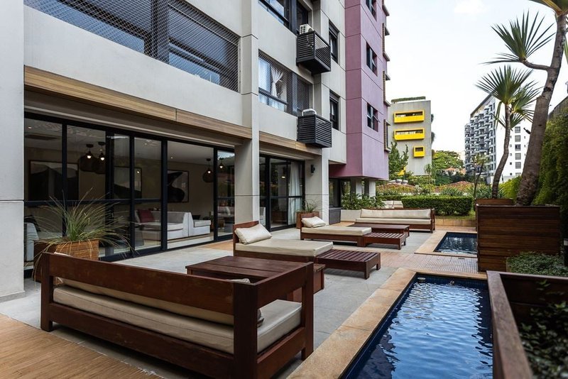 Apartamento na Vila Madalena com 2 dormitórios 56m² Ourânia São Paulo - 