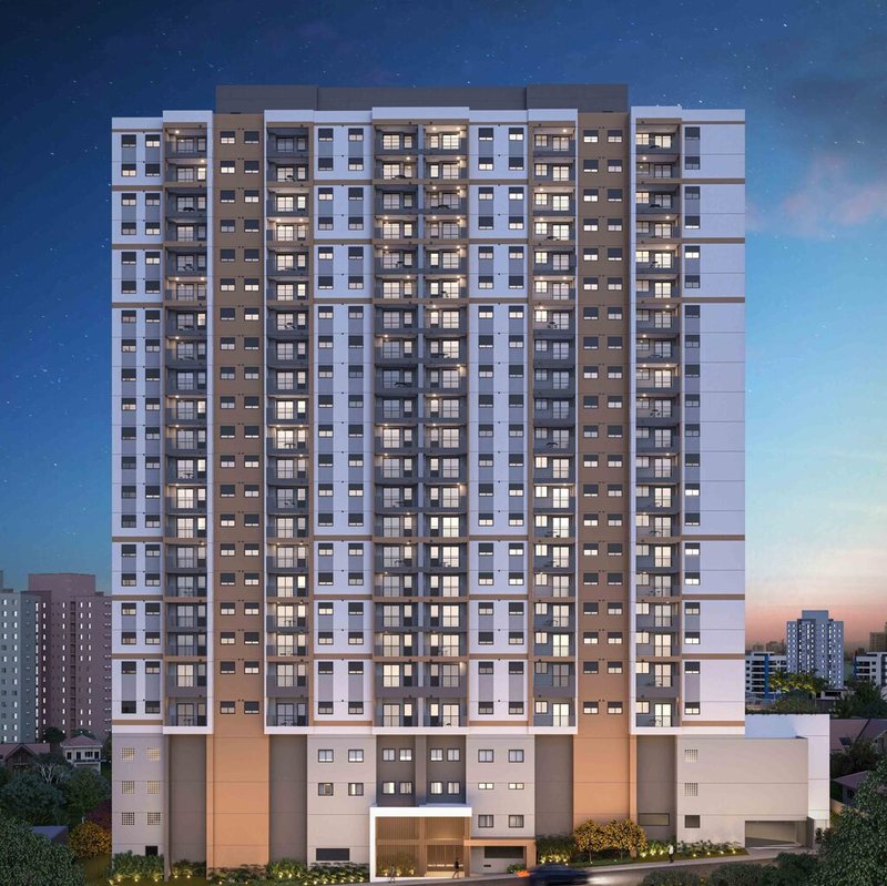 Apartamento Bios Veleiros 2 dormitórios 47m² Doutor Brasílio Machado Neto São Paulo - Fachada