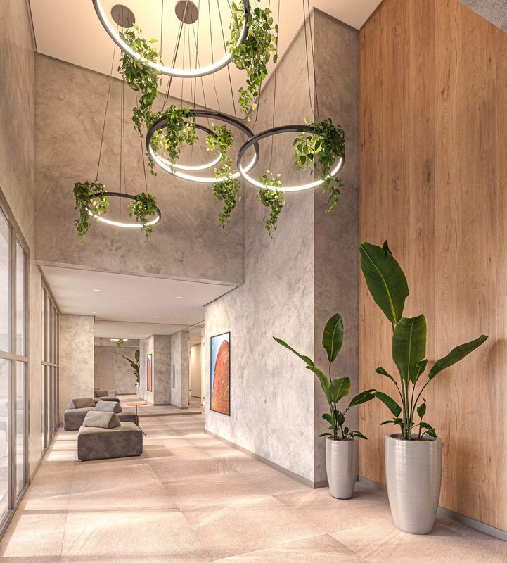 Apartamento Bios Veleiros 2 dormitórios 47m² Doutor Brasílio Machado Neto São Paulo - Hall