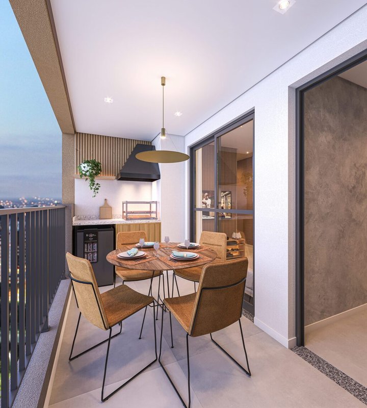 Apartamento Bios Veleiros 2 dormitórios 47m² Doutor Brasílio Machado Neto São Paulo - Terraco