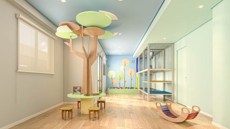 Apartamento Bios Veleiros 2 dormitórios 47m² Doutor Brasílio Machado Neto São Paulo - Brinquedoteca