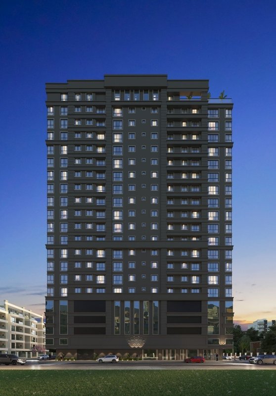 Apartamento Villa Esmeralda 1 suíte 61m² 406 B2 Itapema - 