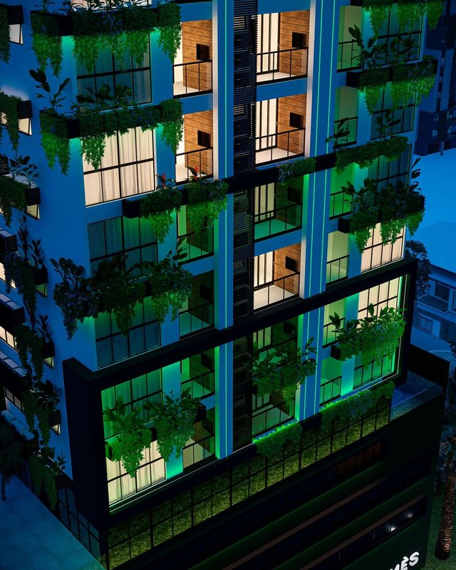 Apartamento St Hermès - Residencial 47m² 1D 402 B1 Itapema - 