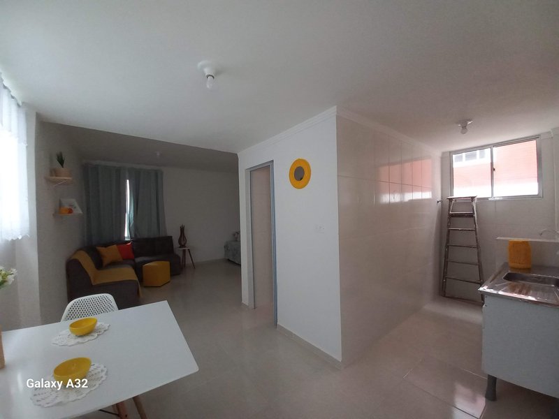 Apartamento, com vista Mar, 44 m2, na vila Tupi em Praia Grande - SP Avenida Presidente Castelo Branco Praia Grande - 