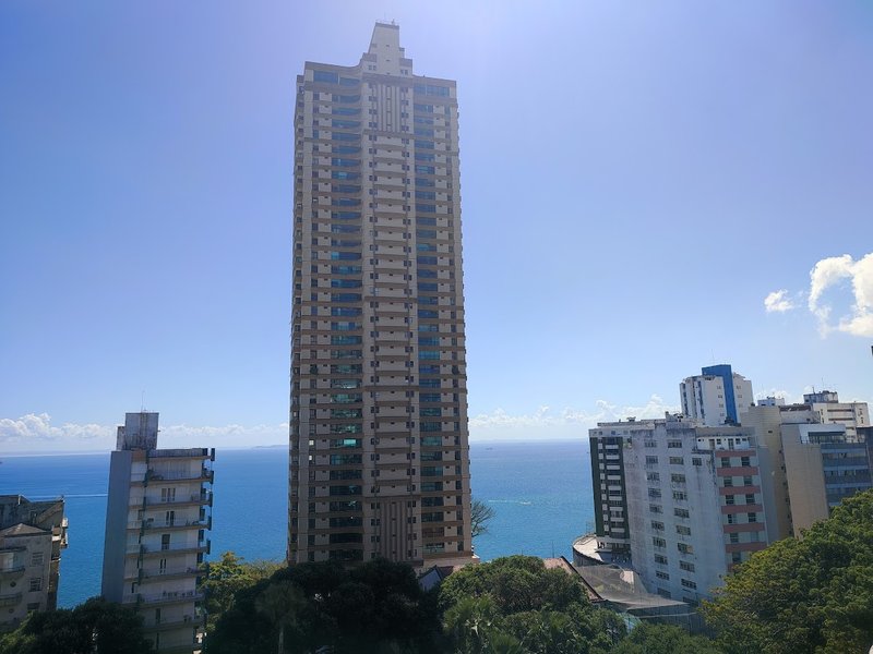 Apartamento 3/4 com linda vista para o mar na Praça do  Campo Grande Travessa Corneta Lopes Salvador - 