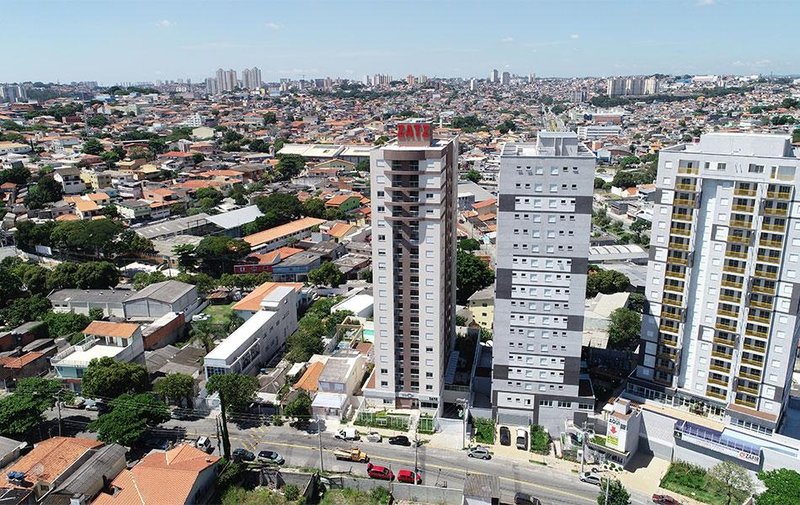 Apartamento com 2 dormitórios com suíte e uma vaga com 54m² Vila Osasco  Osasco - 