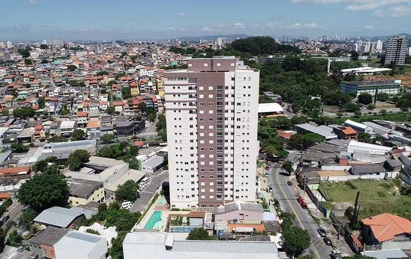 Apartamento com 2 dormitórios com suíte e uma vaga com 54m² Vila Osasco  Osasco - 