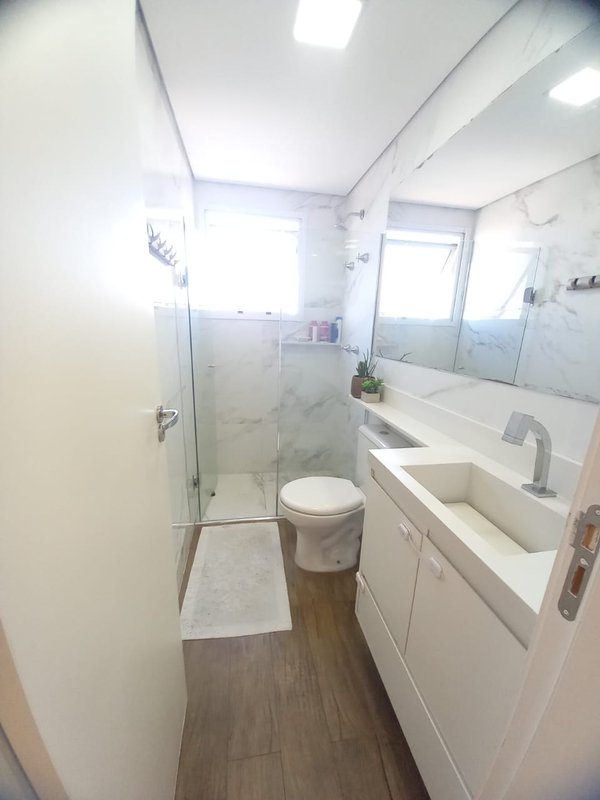 Apartamento com 2 dormitórios com suíte e uma vaga com 54m² Vila Osasco  Osasco - 