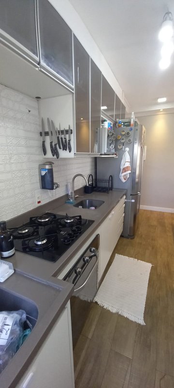 Apartamento com 2 dormitórios com suíte e uma vaga com 54m² Vila Osasco  Osasco - 