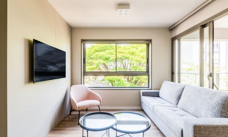 Apartamento de 60m², 2 quartos em Vila Madalena Rua Aimberê São Paulo - 