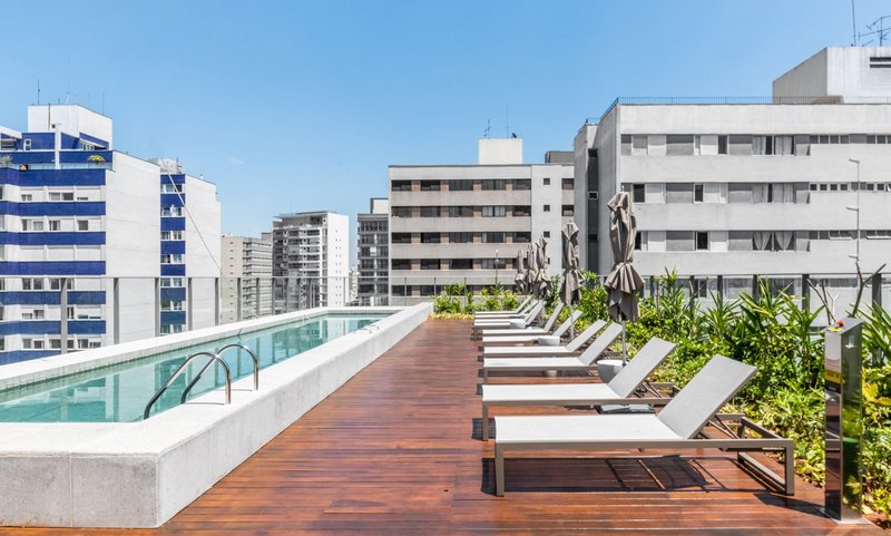 Apartamento de 60m², 2 quartos em Vila Madalena Rua Aimberê São Paulo - 
