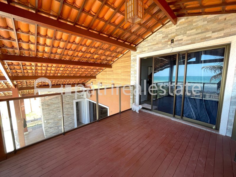 Casa com piscina pé na areia de 210 m² e terreno de 1275 m² 4 suites 5 wc 8 vagas Taiba CE - SAO GONCALO DO AMARANTE - 