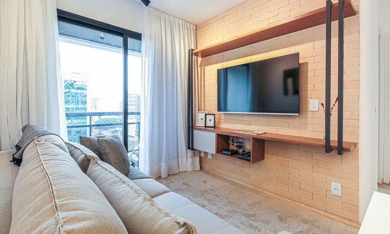 Apartamento de 40m², 1 quarto em Vila Nova Conceição Rua Balthazar da Veiga São Paulo - 