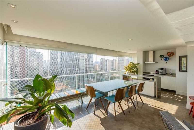 Apartamento no Brooklin com 138m² Portugal São Paulo - 