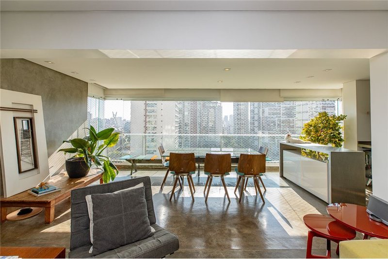 Apartamento no Brooklin com 138m² Portugal São Paulo - 