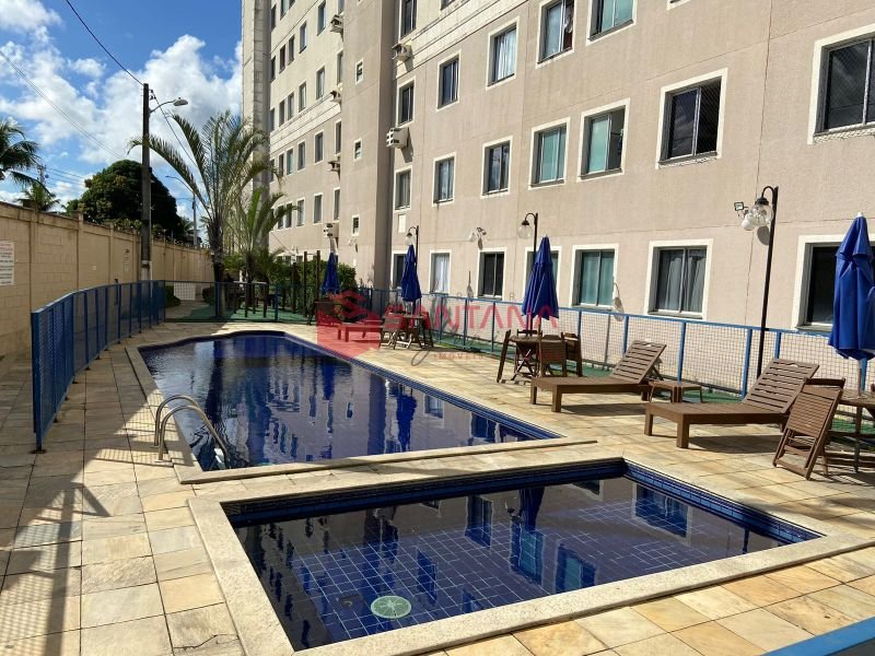 Apartamento 2 dormitórios 1 suíte 60m² 1 vaga Recreio Ipitanga  (INDISPONÍVEL) Rua Prisco José de Souza Lauro de Freitas - 