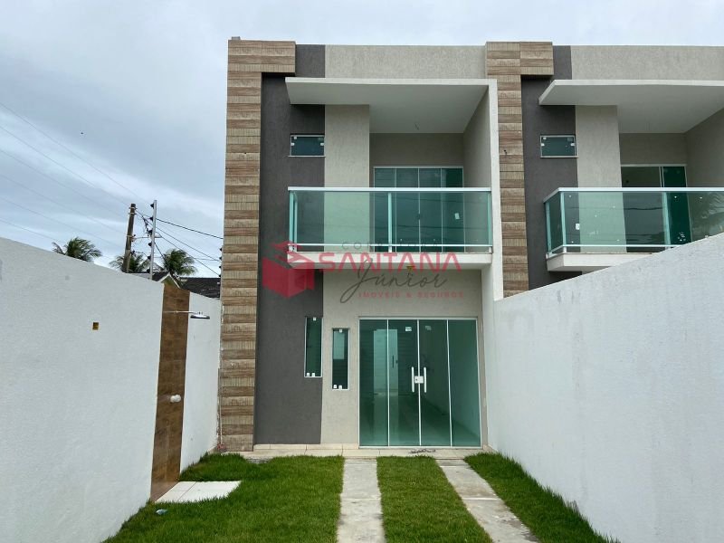 LANÇAMENTO. Casas com suítes a 50 metros da praia. (INDISPONÍVEL) Rua Elza Paranhos Lauro de Freitas - 