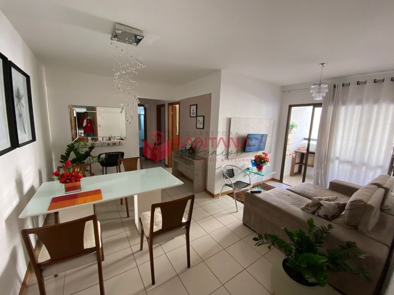 Apartamento nascente 2 dormitórios 1 suíte no Centro de Lauro de Freitas. (INDISPONÍVEL) Rua São José Lauro de Freitas - 