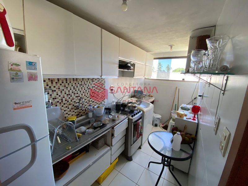 Apartamento nascente 2 dormitórios 1 suíte no Centro de Lauro de Freitas. (INDISPONÍVEL) Rua São José Lauro de Freitas - 