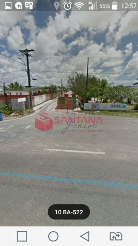 Terreno 1000m² Cascalheira (abrantes) Camaçari/BA (INDISPONÍVEL) Rua Vila Verde Camaçari - 