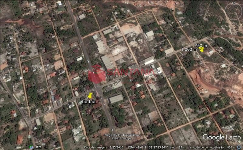 Terreno 1000m² Cascalheira (abrantes) Camaçari/BA (INDISPONÍVEL) Rua Vila Verde Camaçari - 