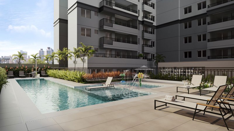 Lançamento de apartamentos no Ipiranga Side Sacomã 2 e 3 Quartos Rua do Lago, Side Sacomã São Paulo - 