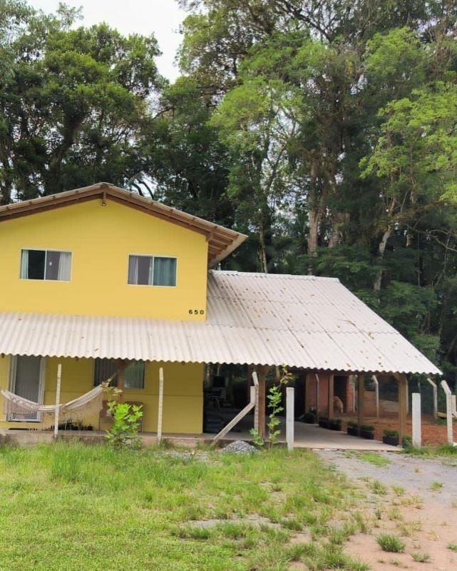 Casa em Timbó com 3 Dormitórios, Possui Arrozeira + Lagoa, Bairro Rio Fortuna!  Timbó - 
