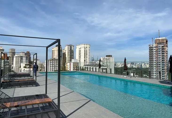 Apartamento locação  1 Quarto, Pinheiros, SP R$3.800,00 Rua Capote Valente São Paulo - 