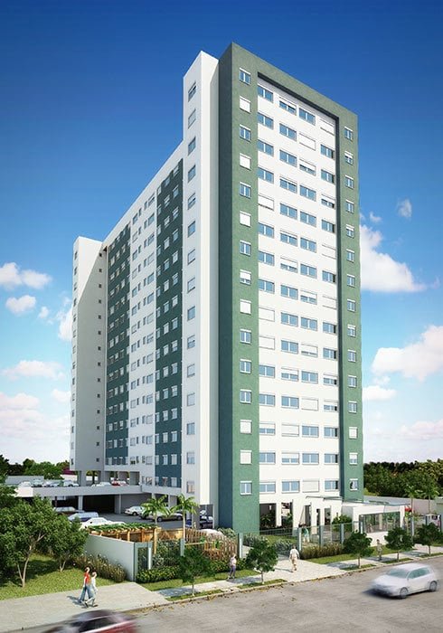 Apartamento Urbano São Luiz Torre A 2 dormitórios 52m² São Manoel Porto Alegre - 