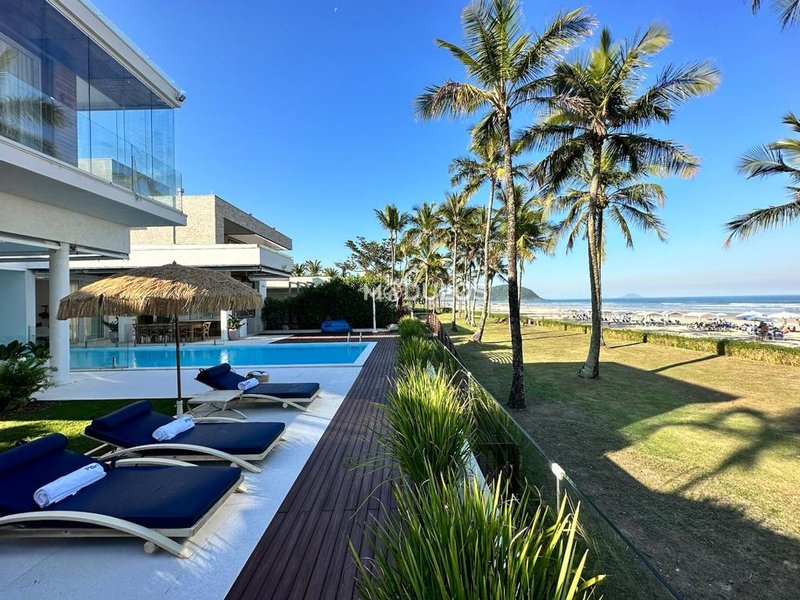 Mansão beira mar cinematográfica  à venda, 06 suítes, 1120 m² por R$ 38.000.000 Alameda Jatais Bertioga - 