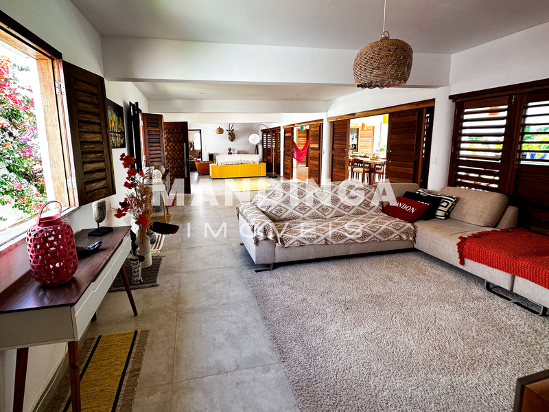 Casa Tropical com Design Moderno e Vista para o Mar  Aracati - 