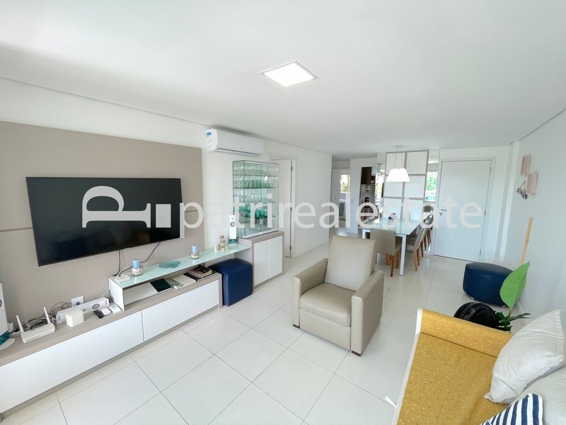 Apartamento 115 m² mobiliado no Golf Ville 3 Suítes 4 Banheiros 2 vagas Porto das Dunas CE Av. Oceano Indico Aquiraz - 