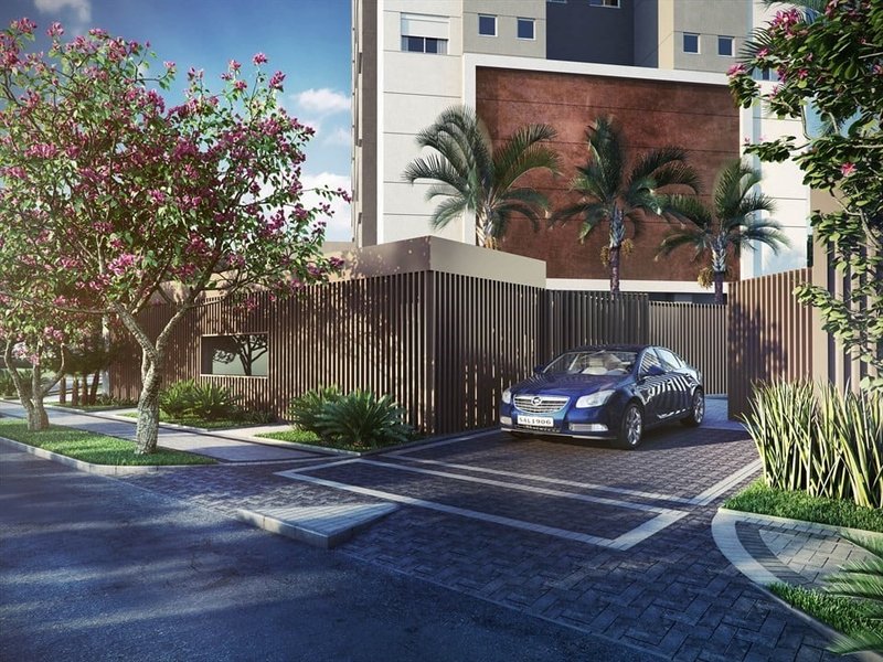 Apartamento Living Wish Panamby 84m² 3D Alberto Augusto Alves São Paulo - 