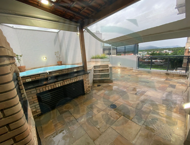 Cobertura  para locação  com 2 quartos e 1 vaga - Jardim Virginía  - Guarujá / SP - Guarujá - 