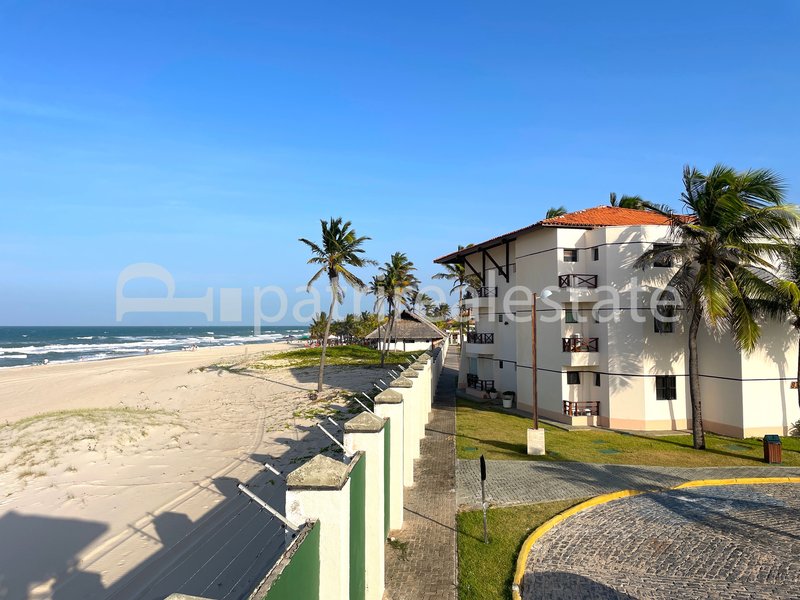 Apartamento Aquaville Resort 100 m² 3 Suites 3 wc 2 vagas Porto das Dunas - Aquiraz - CE Av. Mar Mediterrâneo Aquiraz - 
