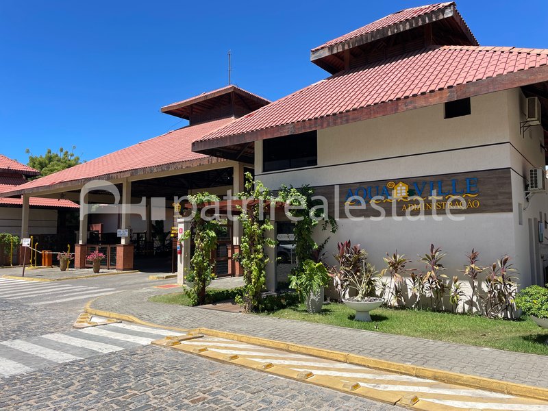 Apartamento Aquaville Resort 100 m² 3 Suites 3 wc 2 vagas Porto das Dunas - Aquiraz - CE Av. Mar Mediterrâneo Aquiraz - 