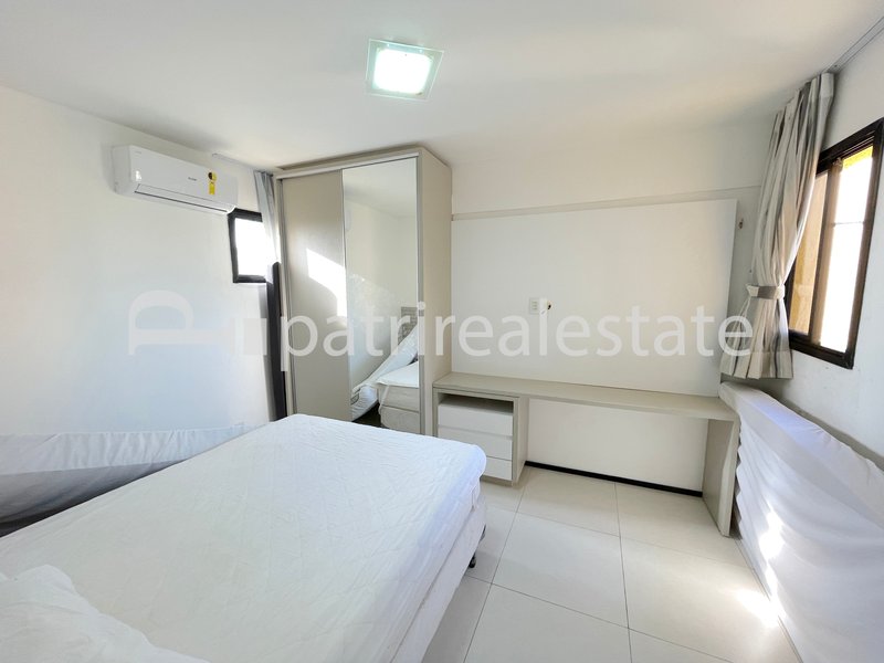 Apartamento Aquaville Resort 100 m² 3 Suites 3 wc 2 vagas Porto das Dunas - Aquiraz - CE Av. Mar Mediterrâneo Aquiraz - 