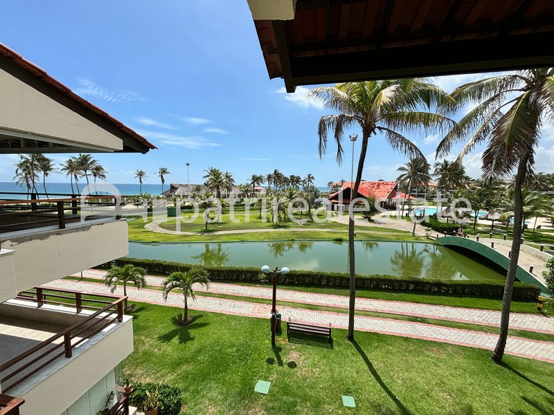 Apartamento Aquaville Resort 100 m² 3 Suites 3 wc 2 vagas Porto das Dunas - Aquiraz - CE Av. Mar Mediterrâneo Aquiraz - 