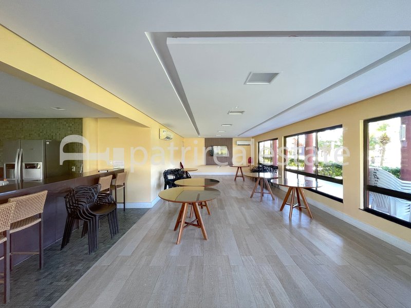 Apartamento Aquaville Resort 100 m² 3 Suites 3 wc 2 vagas Porto das Dunas - Aquiraz - CE Av. Mar Mediterrâneo Aquiraz - 